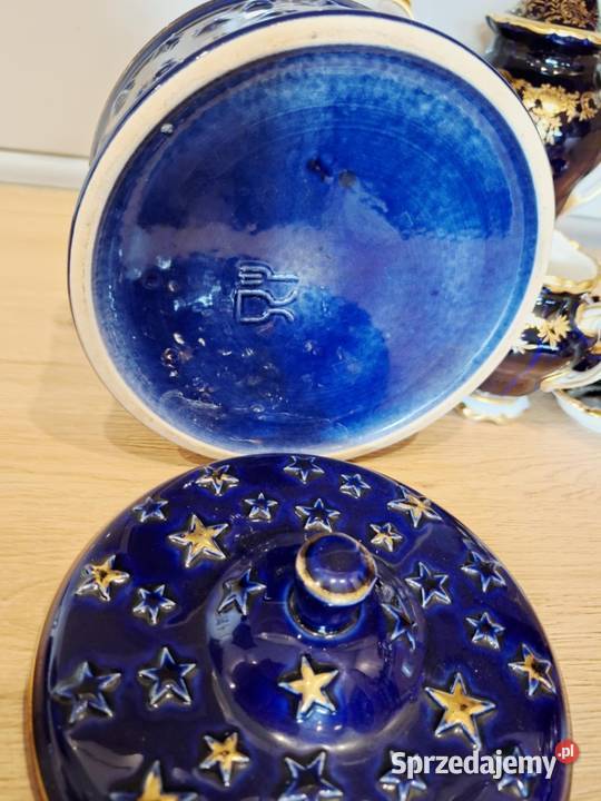 Bomboniera kobaltowa gwiazdki Świeta Braniewo