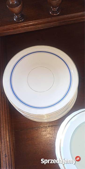 Filiżanka z talerzykiem Carl Tielsch Altwasser Porcelana i szkło sprzedam