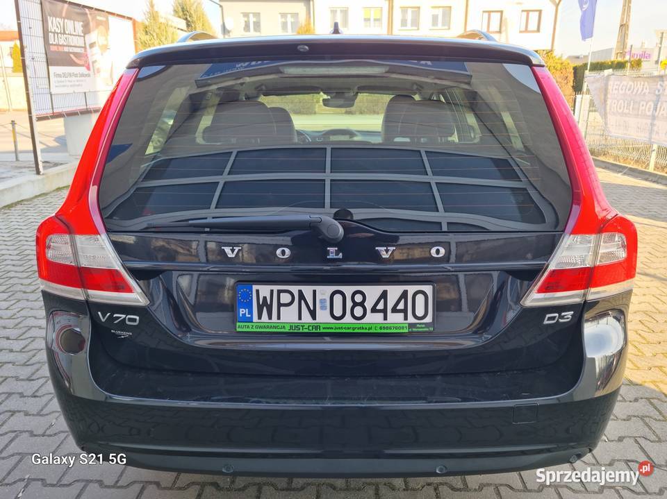 Volvo V70 20 D3 150 skóra nawigacja alufelgi mazowieckie Płońsk