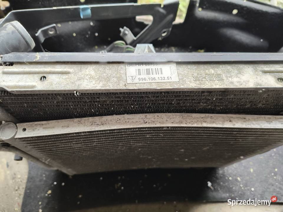 Chłodnice wentylator mocowanie 996 Porsche 911 osobowe
