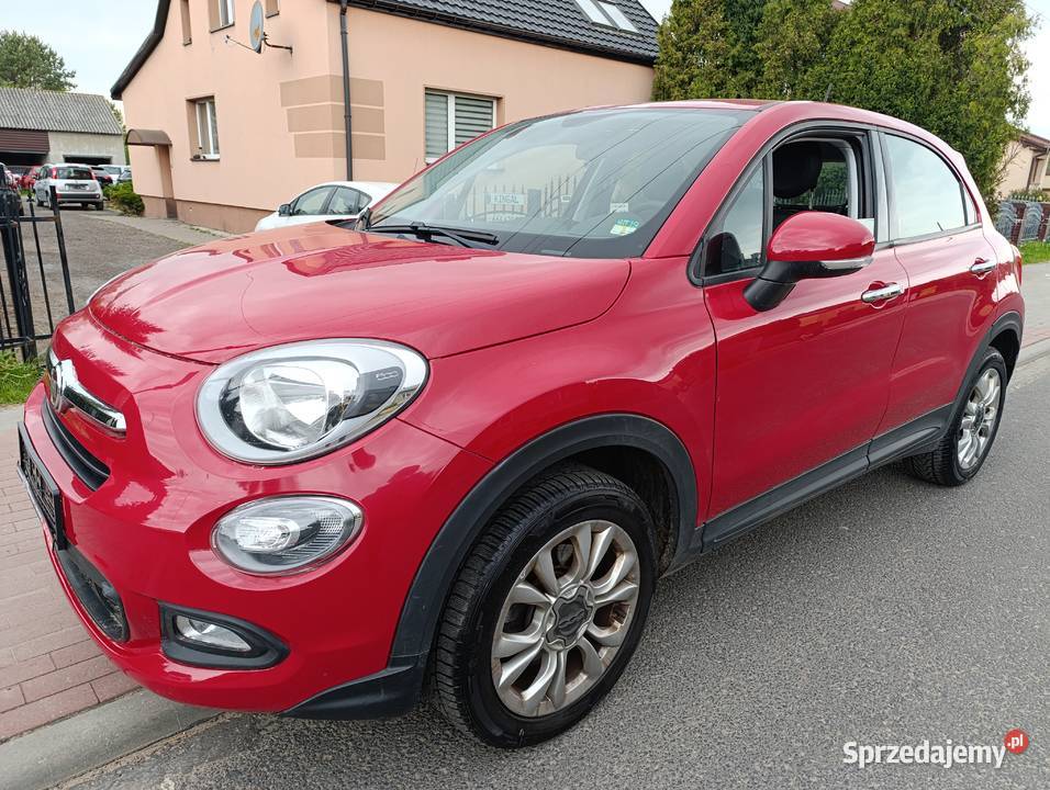 Fiat 500X 16 benzyna bogate wyposażenie 2017r nieuszkodzony Samochody osobowe śląskie Lgota-Mokrzesz