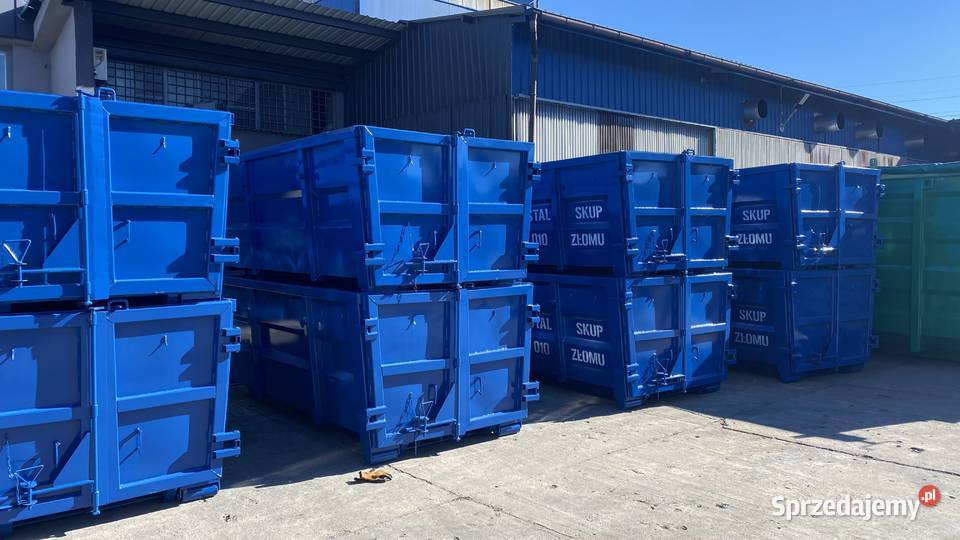 Kontener KP7 3500x1700x1000 ZŁOM GRUZODPADY Włocławek sprzedam