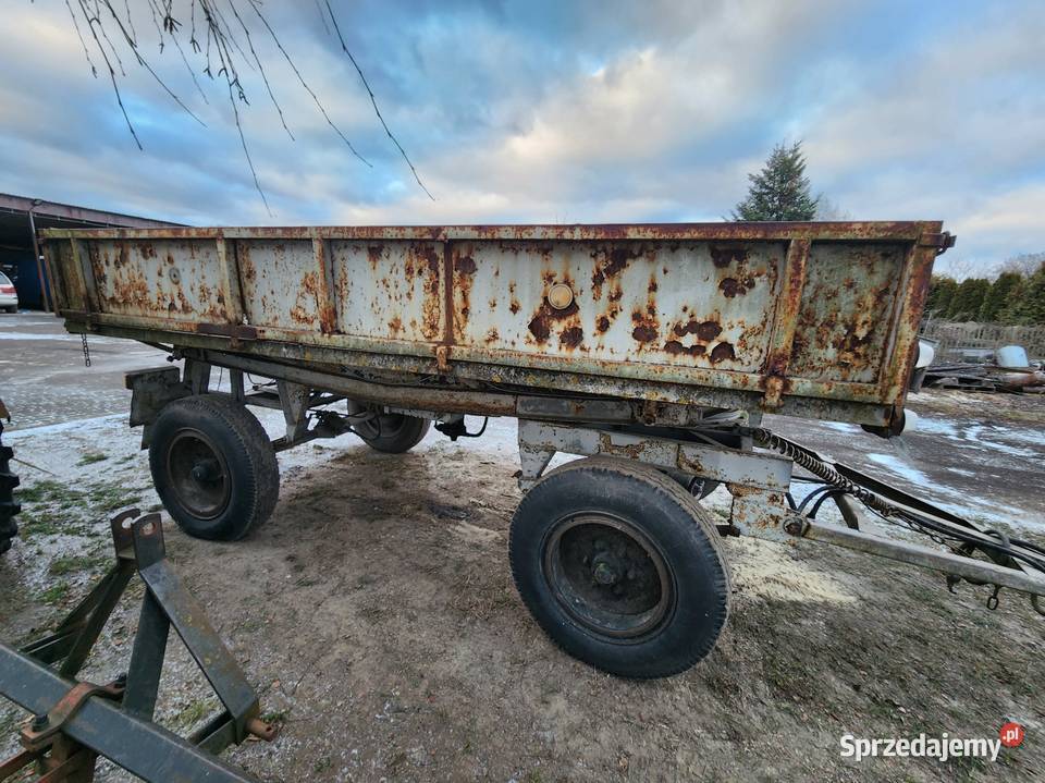 Przyczepa D47 z dokumentami Pomiary