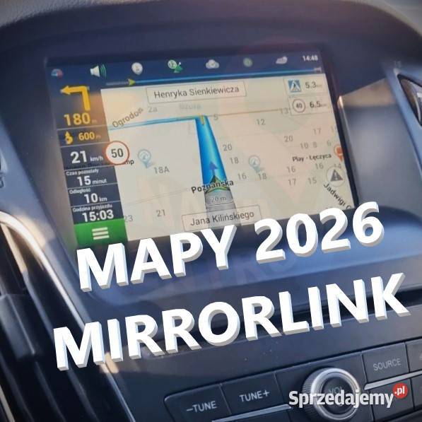 Ford Sync 2 Mapy 2026 Radary Korki Traffic Kłodawa