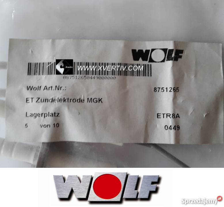 Wolf MGK 130170 250300 KW Elektroda Elektrody Kraków