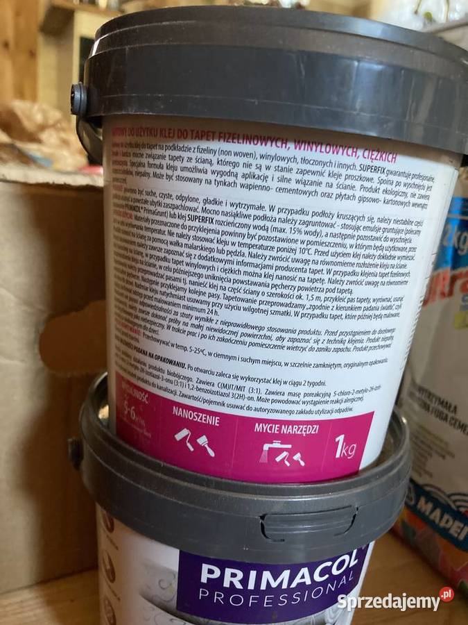 Klej do tapet Primacol Superfix Kleje do tapet Kraków sprzedam