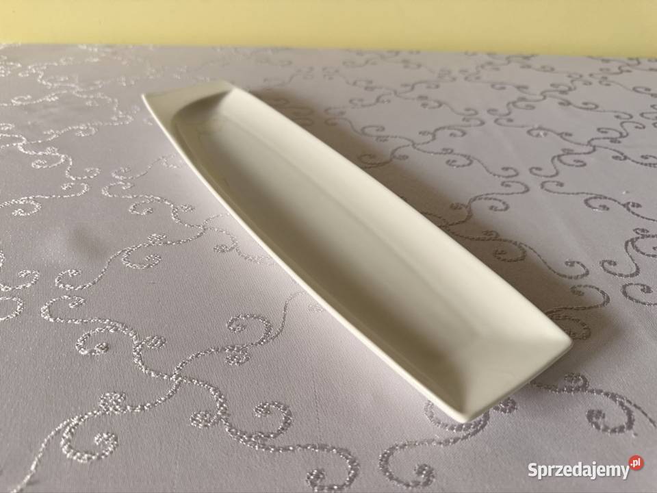 Półmisek porcelanowy TASTE 375 biały nowoczesny Dom i Ogród Czerwionka-Leszczyny