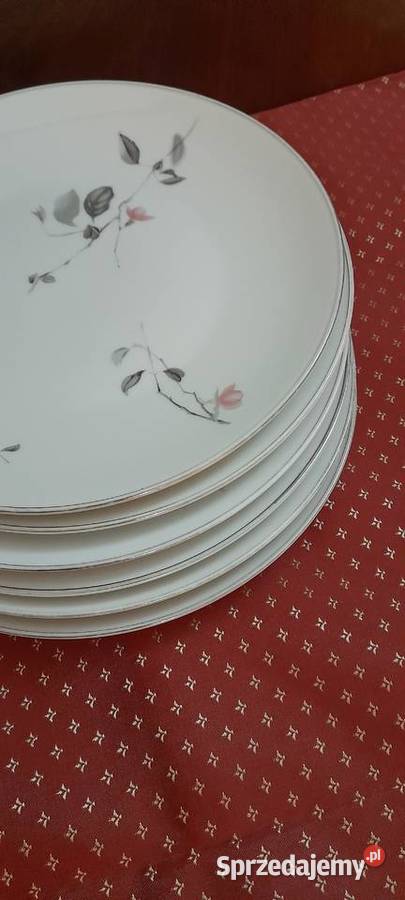 Talerze obiadowe płaskie porcelanowe Rosenthal Porcelana i szkło Pleszew sprzedam