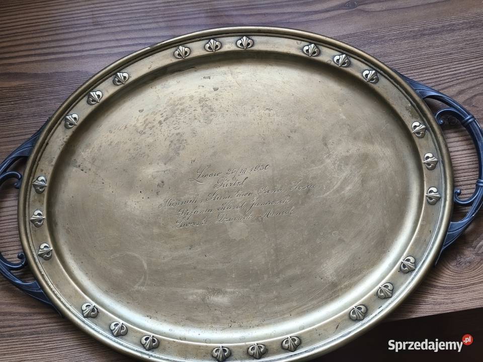 Patera posrebrzana Lwuw Siedlakowice