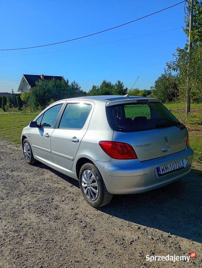 Peugeot 307 16 Mały przebieg mazowieckie Garwolin