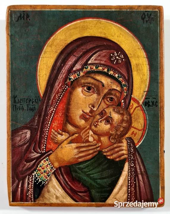 Ikona Matka Boża Kaspierowska XIX wiek 0094 mazowieckie Warszawa
