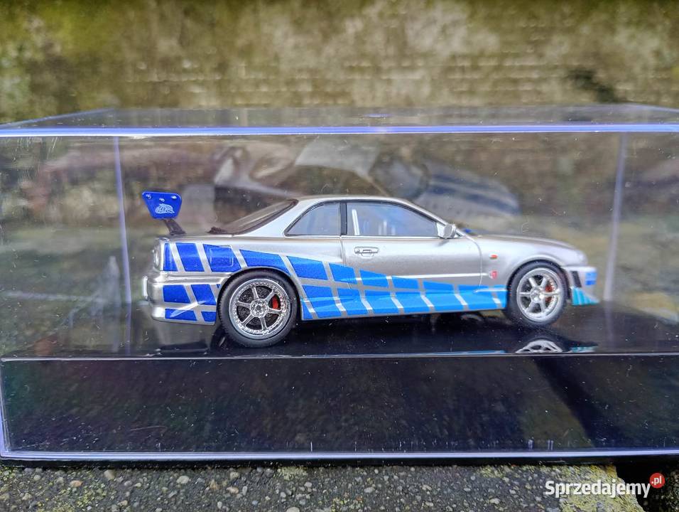 NISSAN SKYLINE GTR R34 fast furious deagostini Warszawa