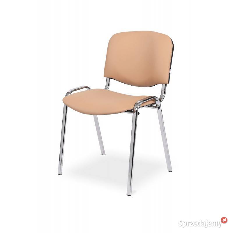 Krzesło krzesła konferencyjne jasny brąz ISO CR NA5316