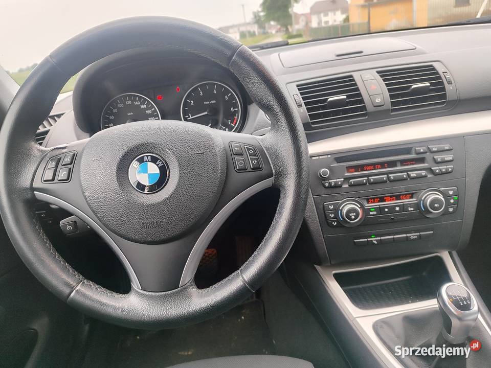 BMW seria 1 e87 116i sprowadzony opłacony aluminiowe felgi Krobusz