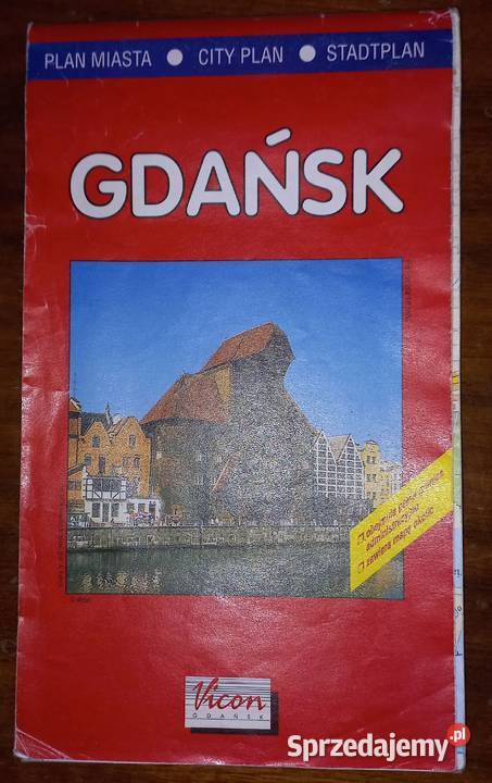 Gdańsk Plan Miasta City Plan Stadtplan 1999 2004 Elbląg
