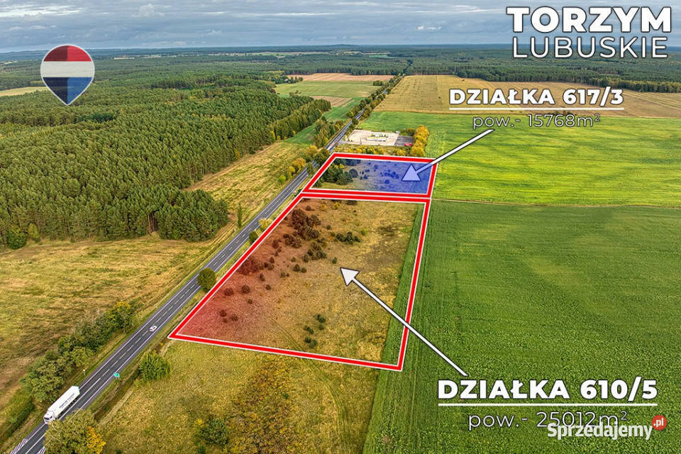 Na sprzedaż 2 działki z potencjałem lubuskie