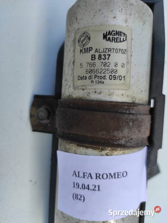 SKRAPLACZ OSUSZACZ KLIMY ALFA ROMEO 147 937 3D Nowy Tomyśl
