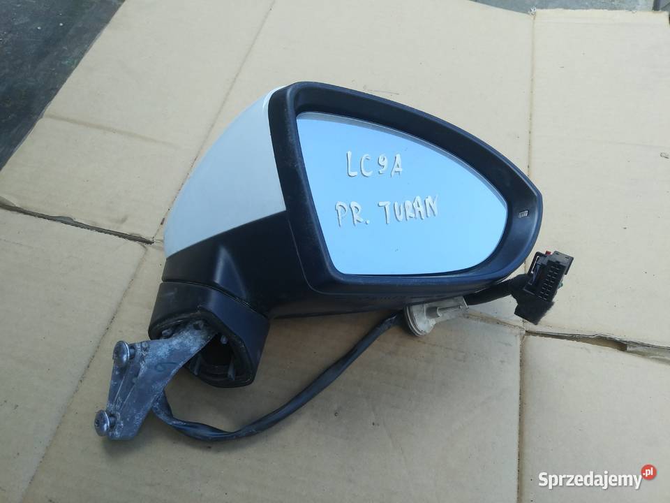 VW Touran III 16 lusterko prawe LC9A zachodniopomorskie Dębno sprzedam