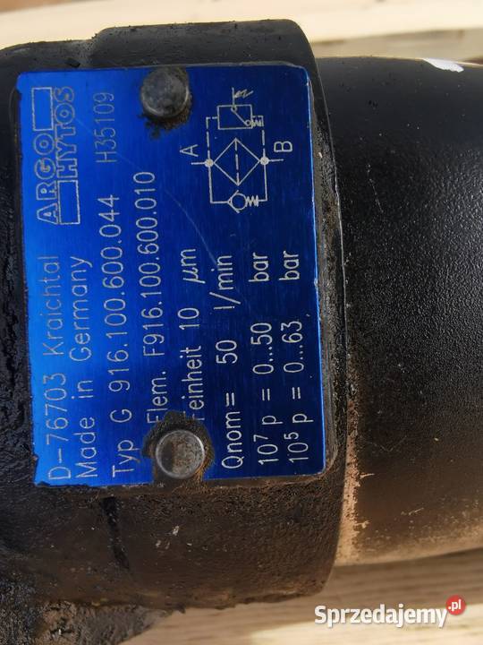 Obudowa filtra hydrauliki JCB 8250 Fastrac Wilkowo