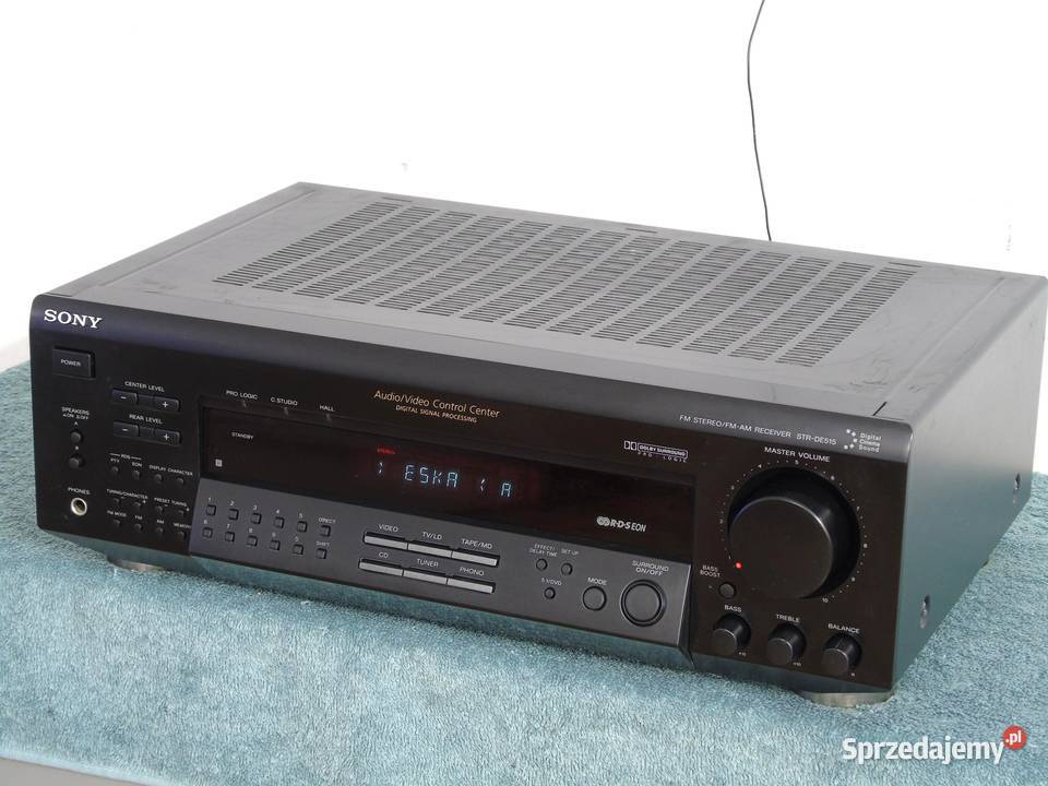 Amplituner Sony STRDE515 RDS sprawny i mocny Jasło
