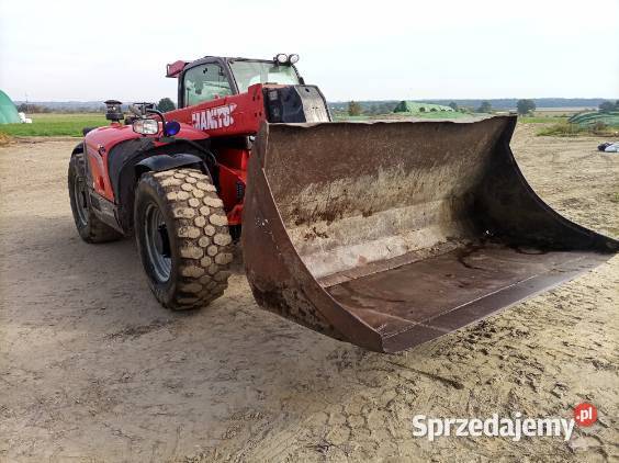 Ladowarka teleskopowa manitou 741 mit h holland Kalisz