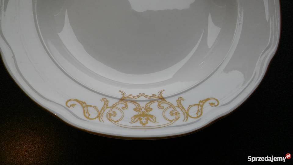 komplet talerze płaskie i głębokie almi decor inny kolor