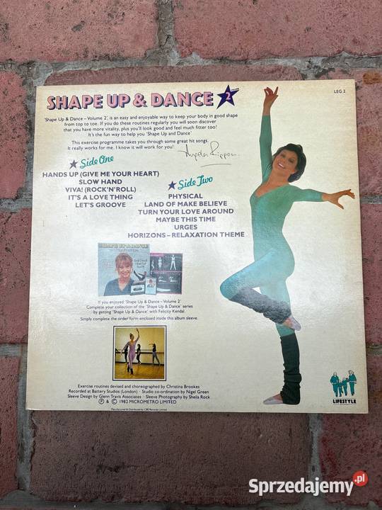Angela Rippon Shape Up Dance Vol 2 LP UK Ex Poznań