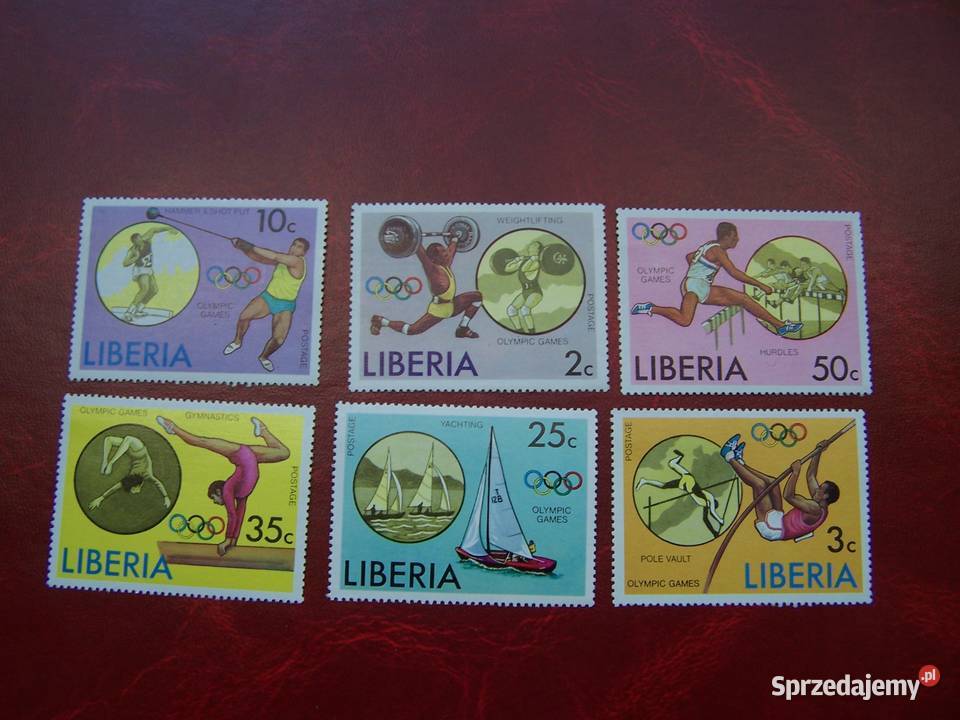 Liberia 1984 MNH Sport Olimpiada Los Angeles Tychy sprzedam