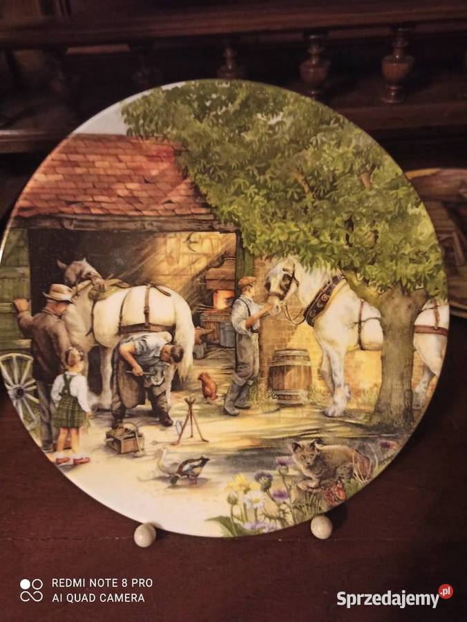 Kolekcjonerski talerz Susan Neale Royal Dulton Gdańsk