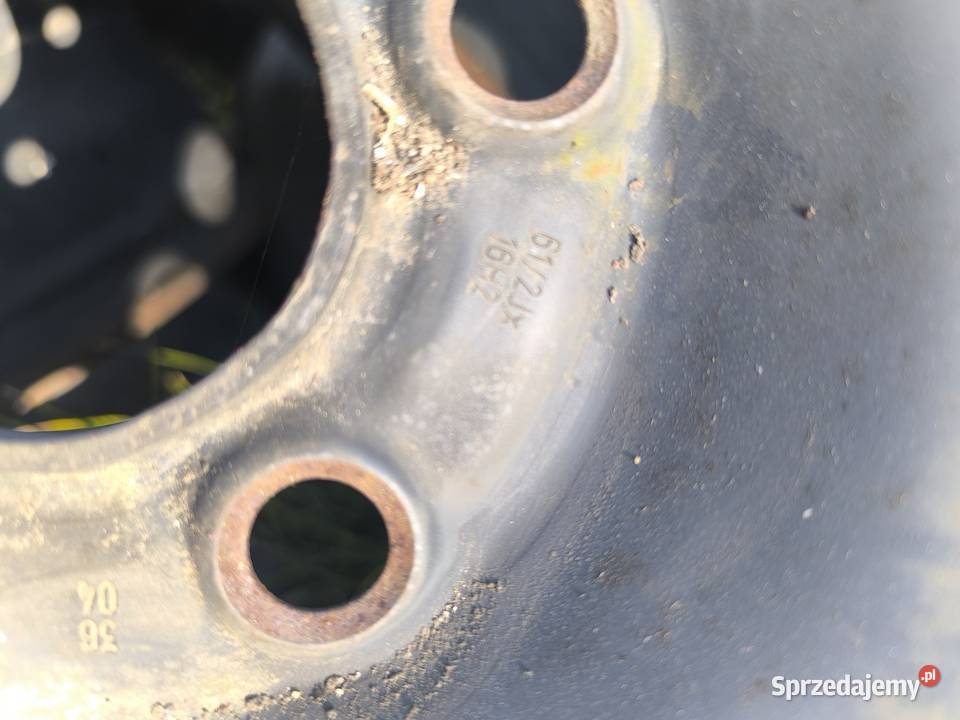 Felgi stalowe 16 5x112 ET43 VW Skoda Seat Średnica 16" Samochodowe Kłodzko