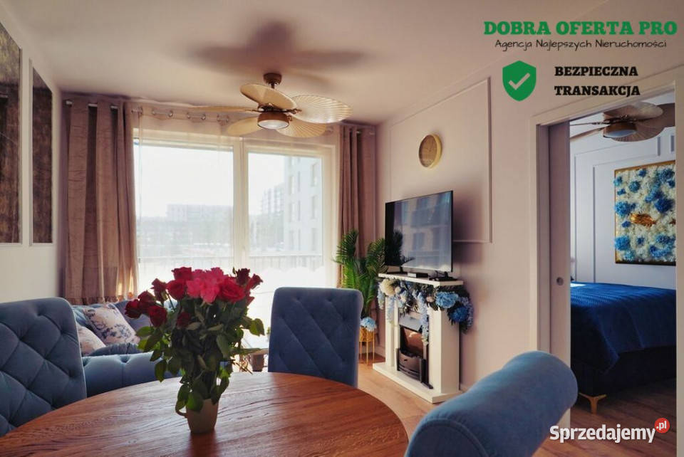 2 pokoje wysoki standard Hallera balkon Gdańsk