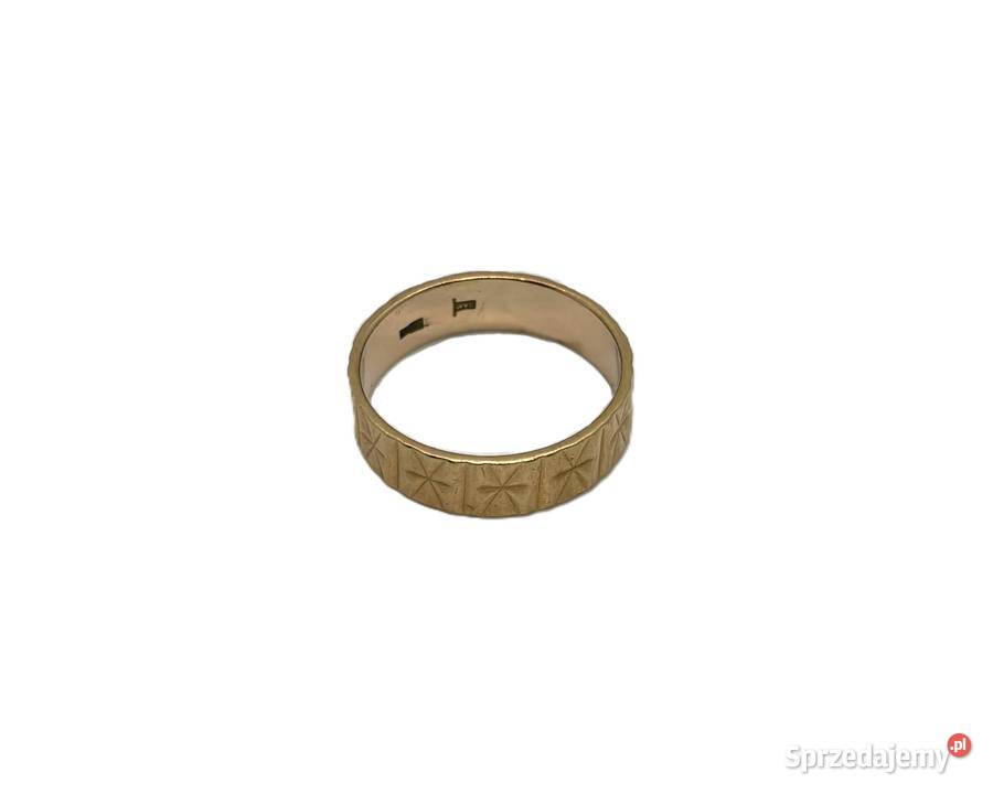 Obrączka pr 583 440 R20 złoto Zegarki i Biżuteria Elbląg