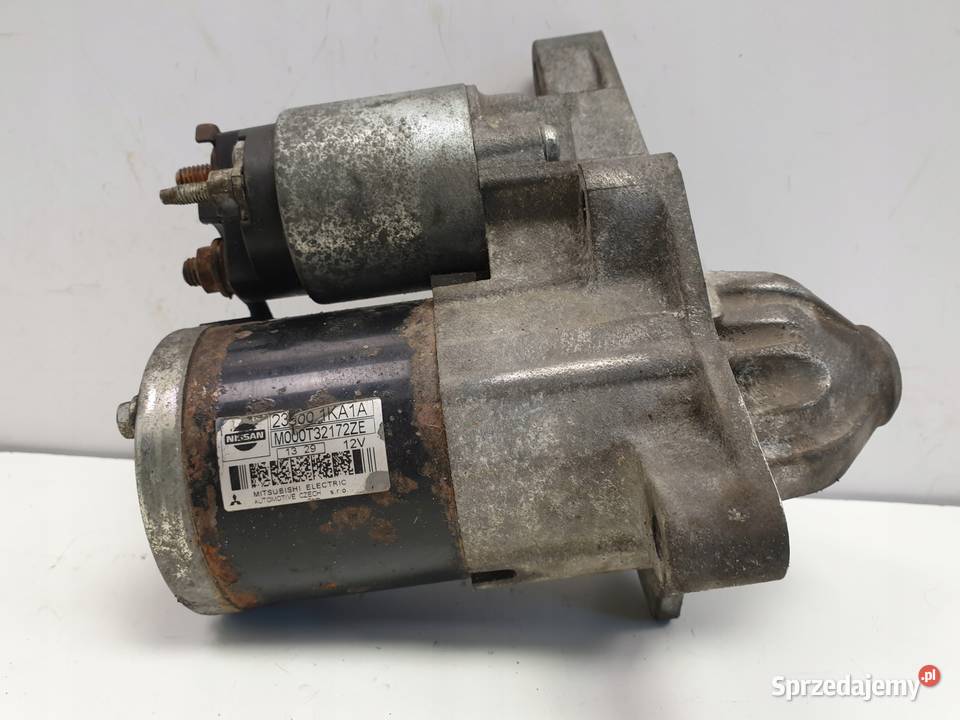 ROZRUSZNIK Nissan Juke 16 16V ROZRUSZNIK osobowe Układ elektryczny silnika Rudka