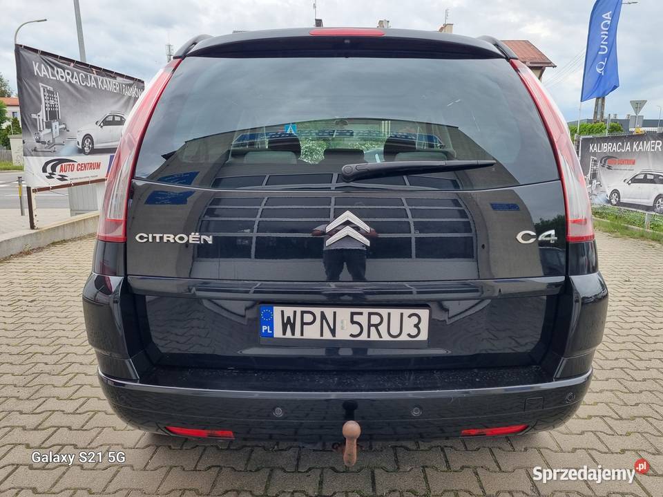 Citroen C4 Grand Picasso 20 140 BGAZ jasny aluminiowe felgi Płońsk