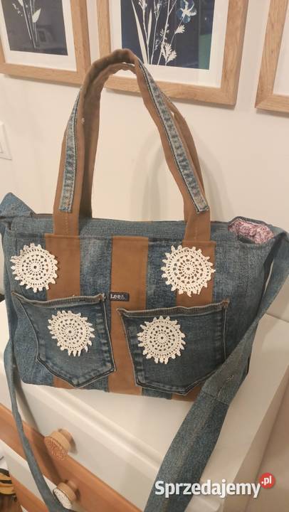Torebka z jeansu Listonoszka  Starogard Gdański