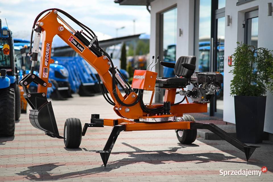 Koparka ATBH 15 ATV 4FARMER z silnikiem