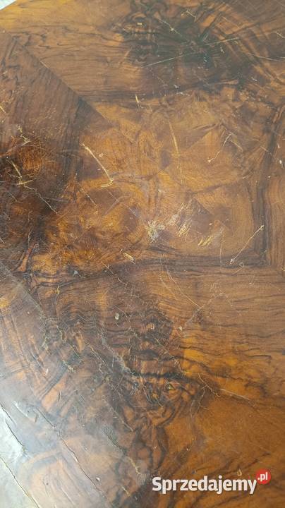 halabala stolik kawowy ława art deco orzech Meble