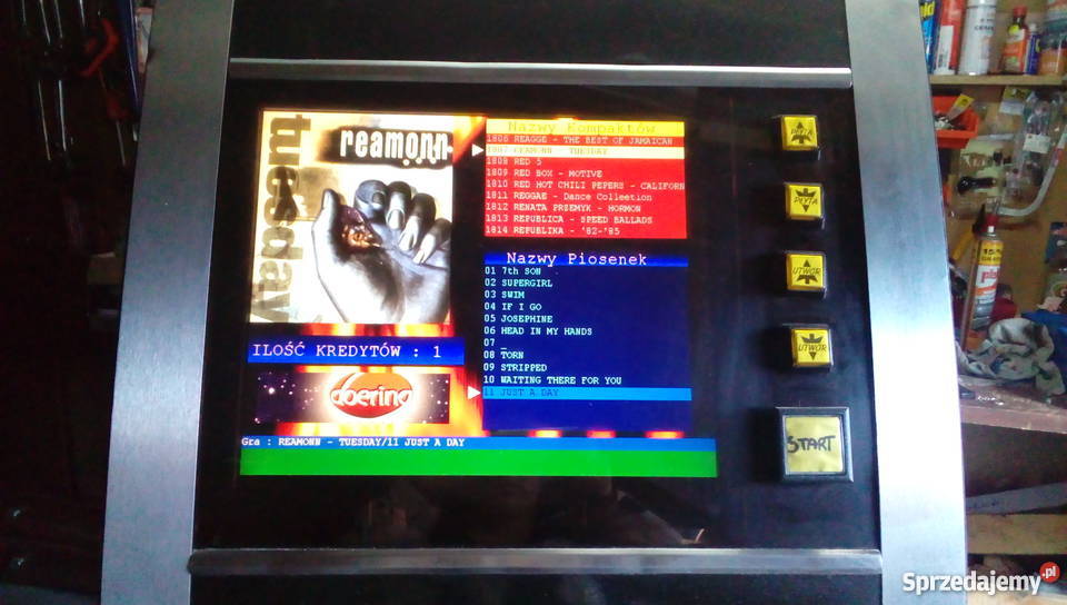 Szafa grająca banan ponad 2300 płyt modernizacji