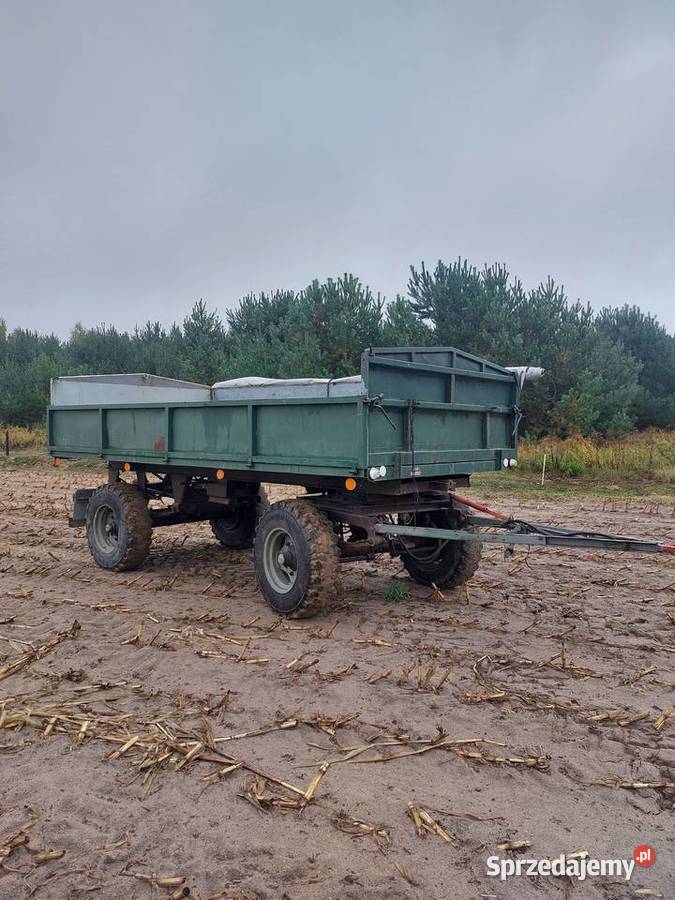 Przyczepa HW 6011 6t bss 9t łódzkie Bełdów
