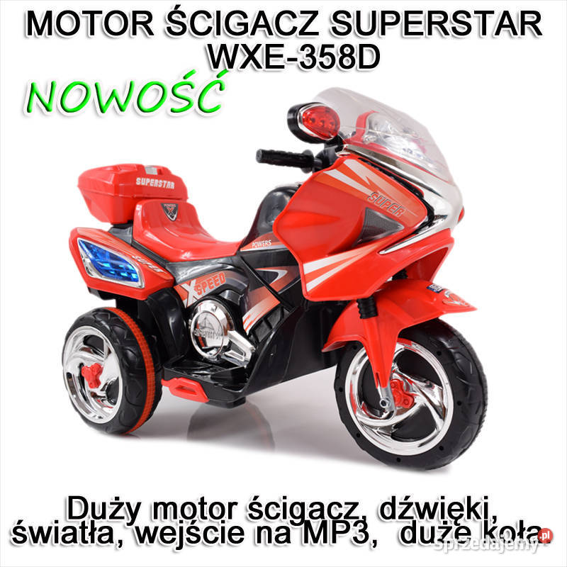 MOTOR ŚCIGACZ SUPERSTAR DESIGN DŹWIĘKI kujawsko-pomorskie Toruń