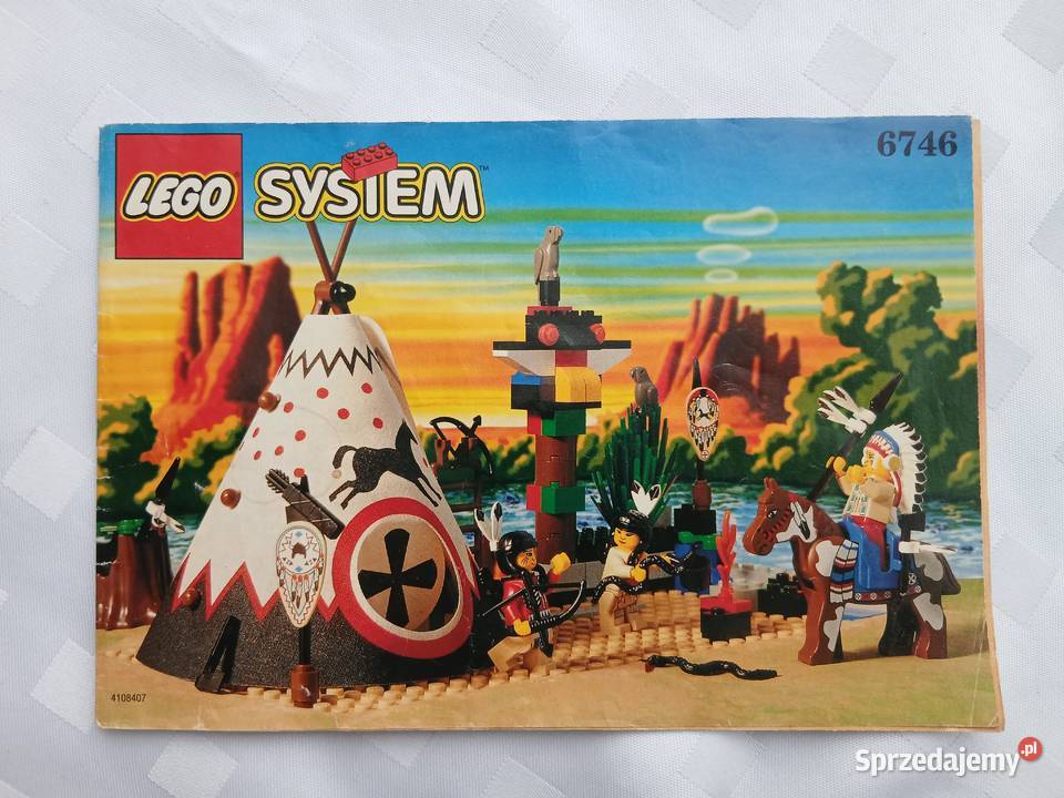 6746 LEGO Zestaw Kompletny Instrukcja Siedziba Klocki Bielsko-Biała