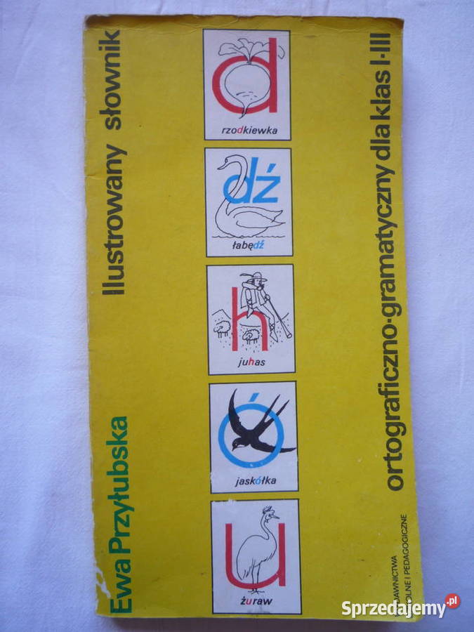 Ilustrowany słownik ortograficzny klas 13 E sprzedam