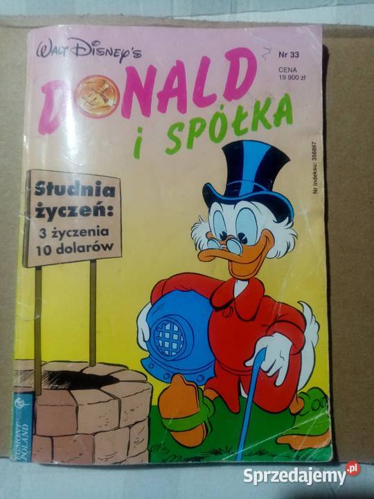 Walt Disney's. Komiks. DONALD i SPÓŁKA. Nr. 33. 1993r.
