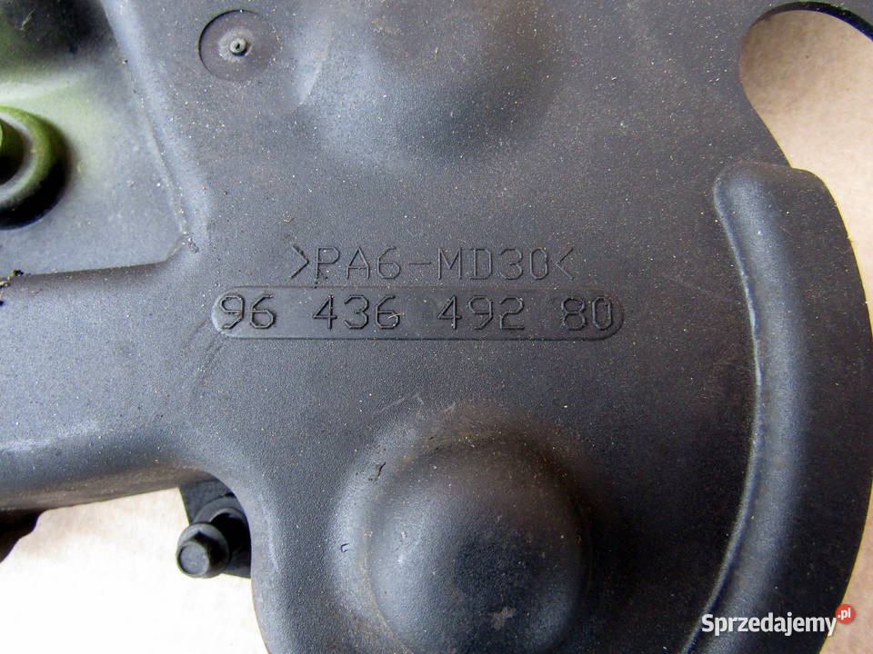 OBUDOWA ROZRZĄDU PEUGEOT 16 HDI 9643649280 Mysłaków