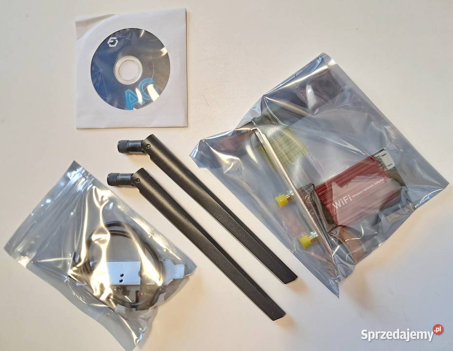 WiFi Bluetooth nowa karta do komputera Pozostałe Kraków