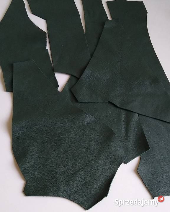 Skóra Licowa Włoska średnie i małe kawałki Gdańsk