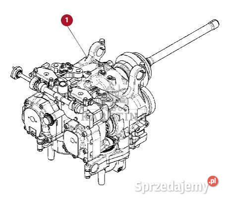 Massey Ferguson 8480 Skrzynia Biegów Kompletna Jastrzębniki