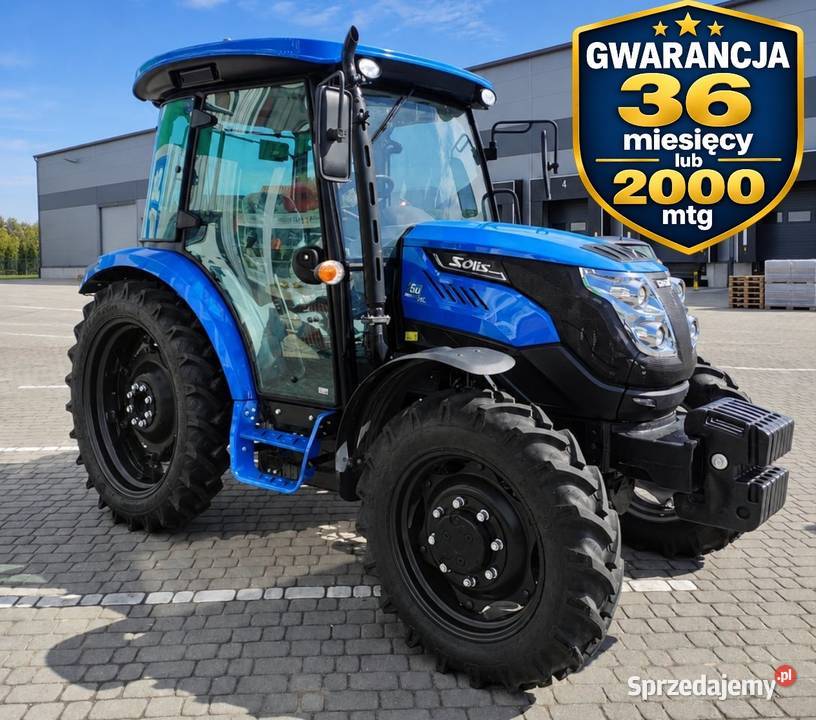 Ciągnik SOLIS 60 rew12x12 kilma zacz holland do Jasieniec