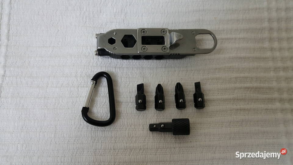MULTITOOL BRELOK LATARKA KARABIŃCZYK W JEDNYM Pozostałe Poznań sprzedam
