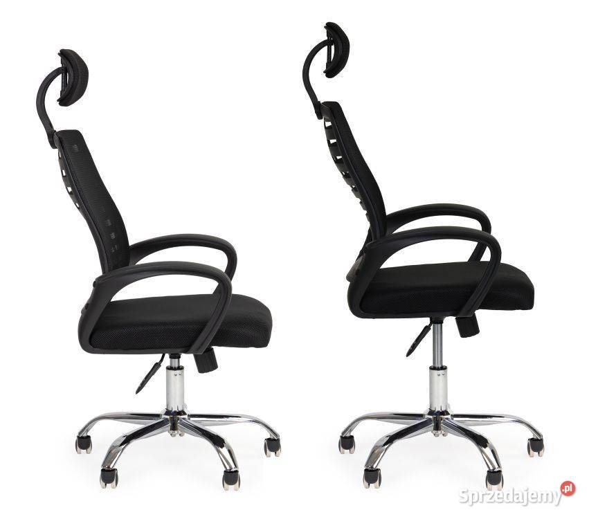 Fotel obrotowy biurowe krzesło zagłówek Bielsk Podlaski
